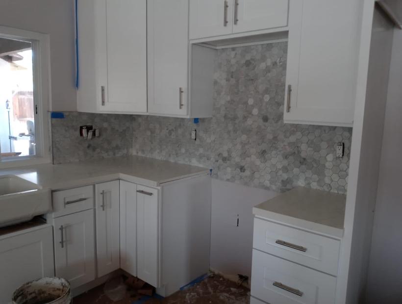 kitchen backsplash tile 1- California Skyline Remodeling