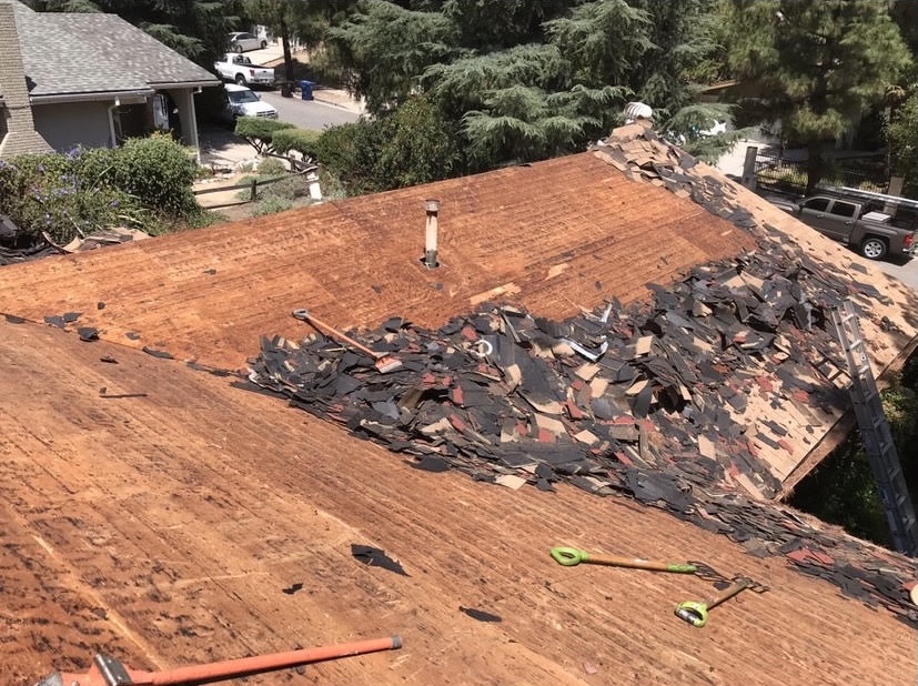 roofing demolition- California Skyline Remodeling