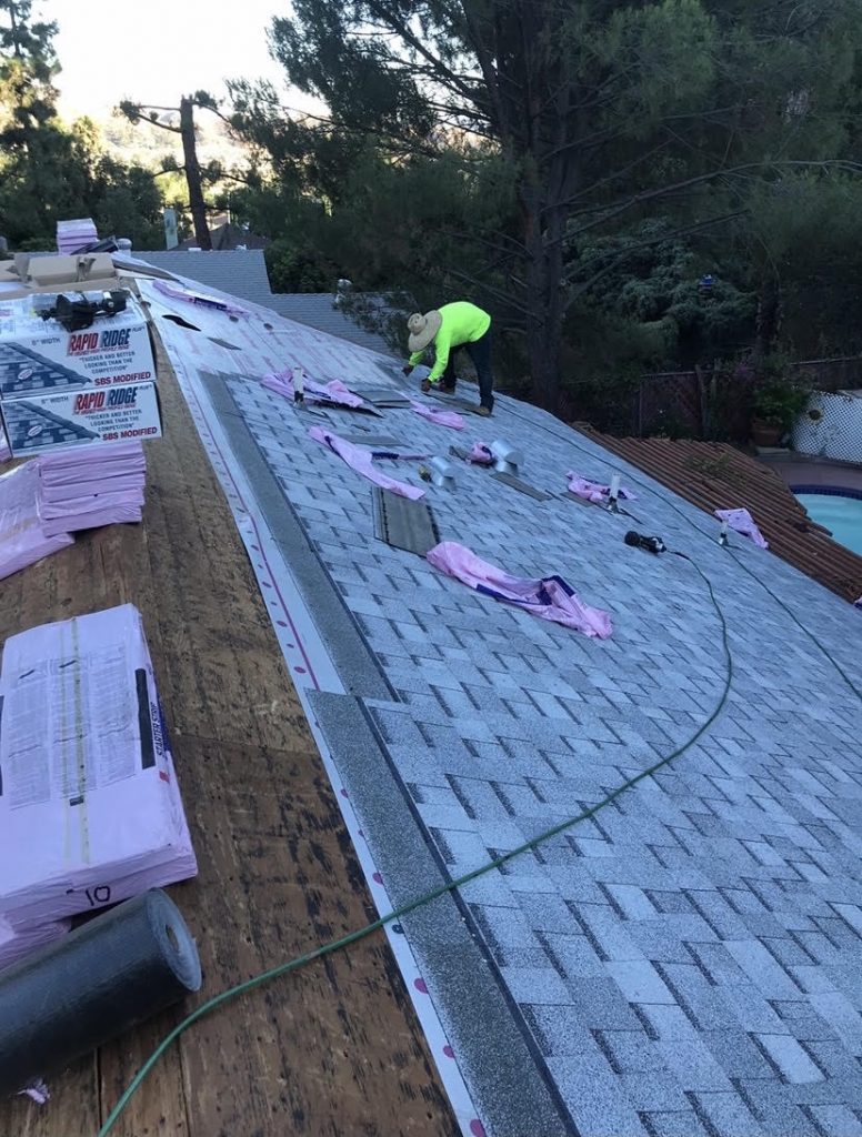 roofing reshingle